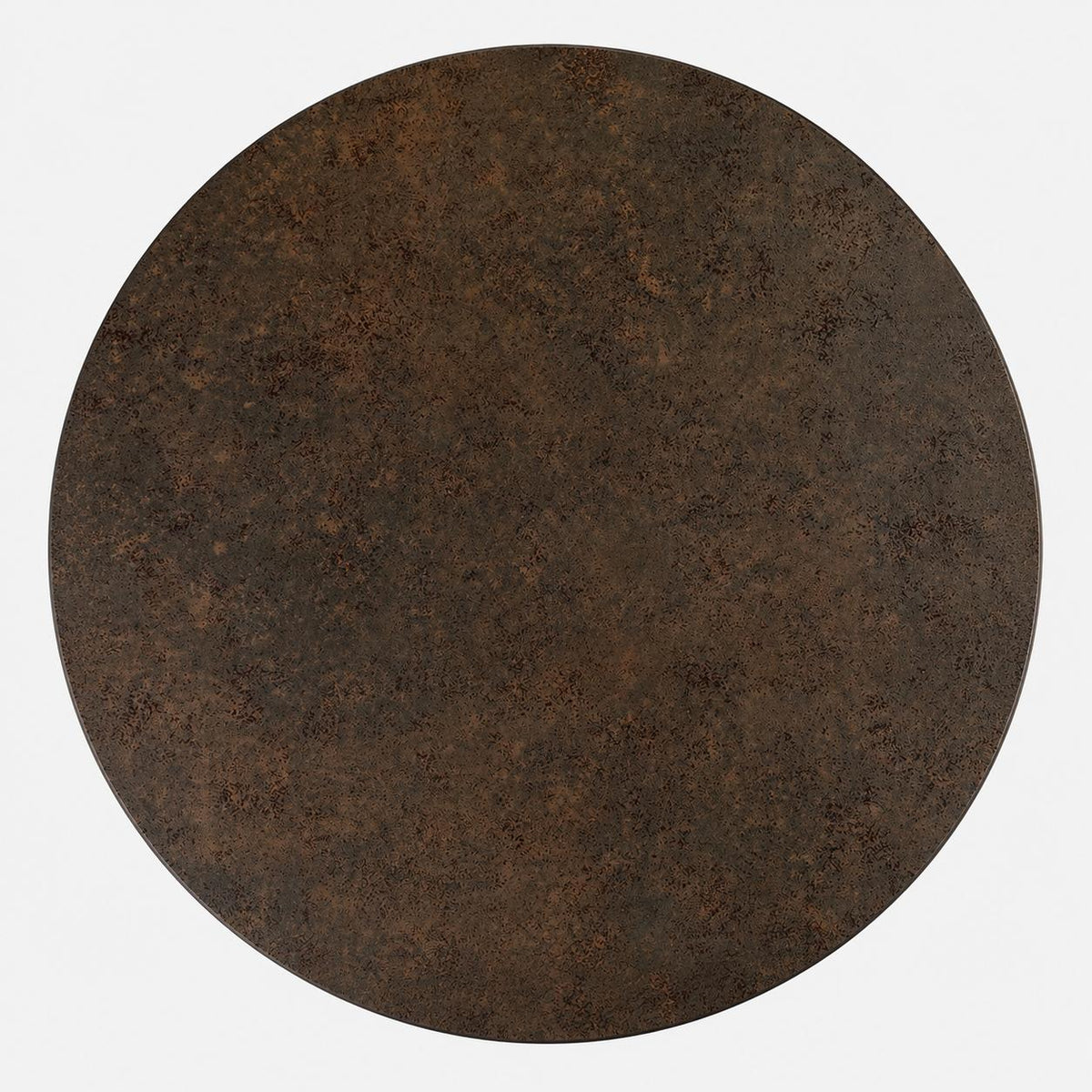 7/8" Dark Brown Textured Finish Sintered Stone Outdoor Table Tops