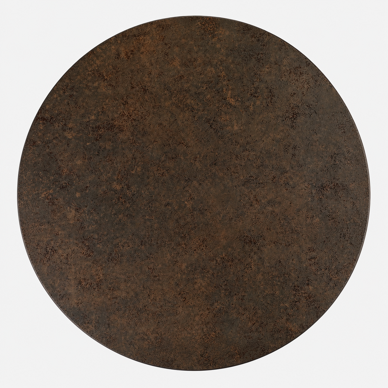 7/8" Dark Brown Textured Finish Sintered Stone Outdoor Table Tops