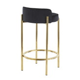 Chloe 26" Fixed-Height Counter Stool - Set of 2