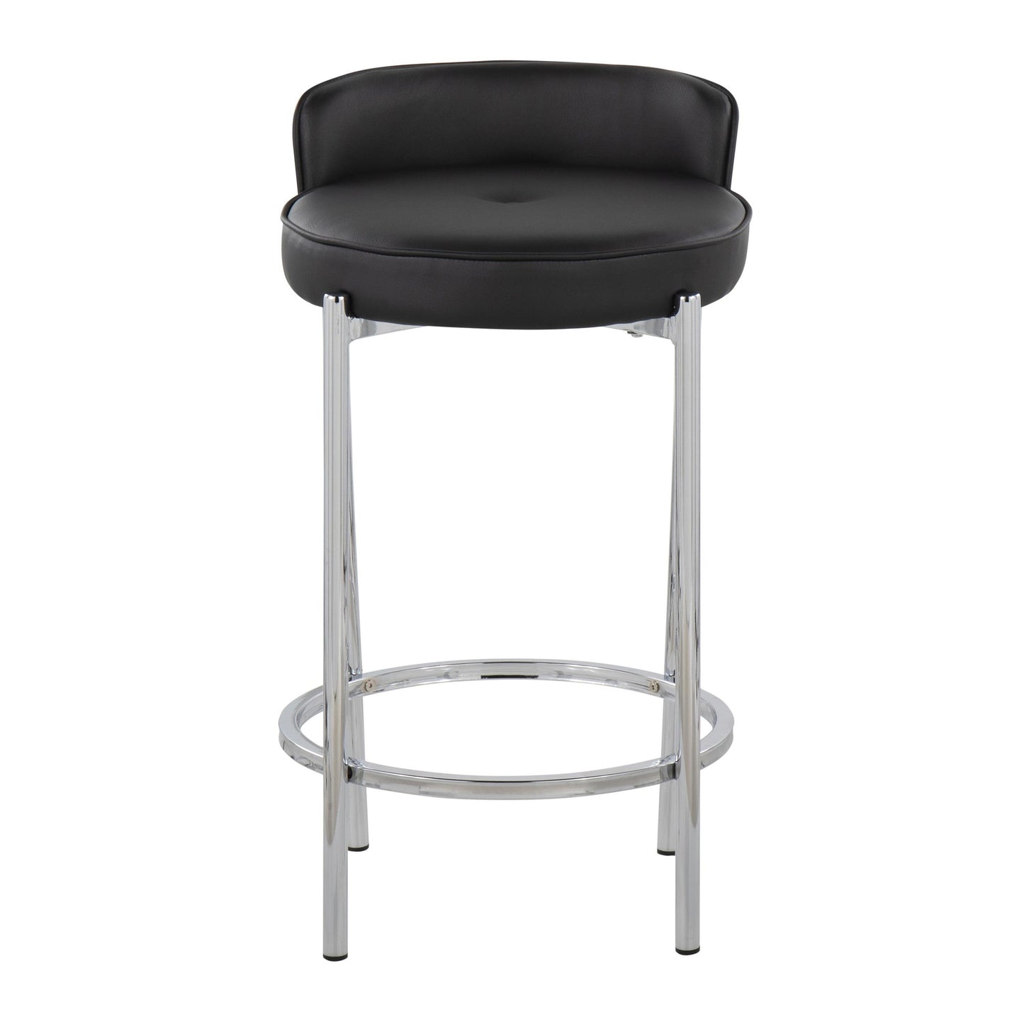 Chloe 26" Fixed-Height Counter Stool - Set of 2