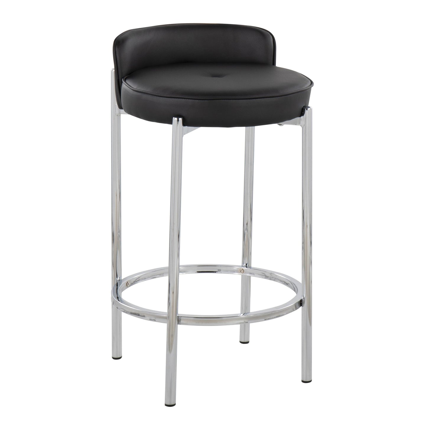 Chloe 26" Fixed-Height Counter Stool - Set of 2