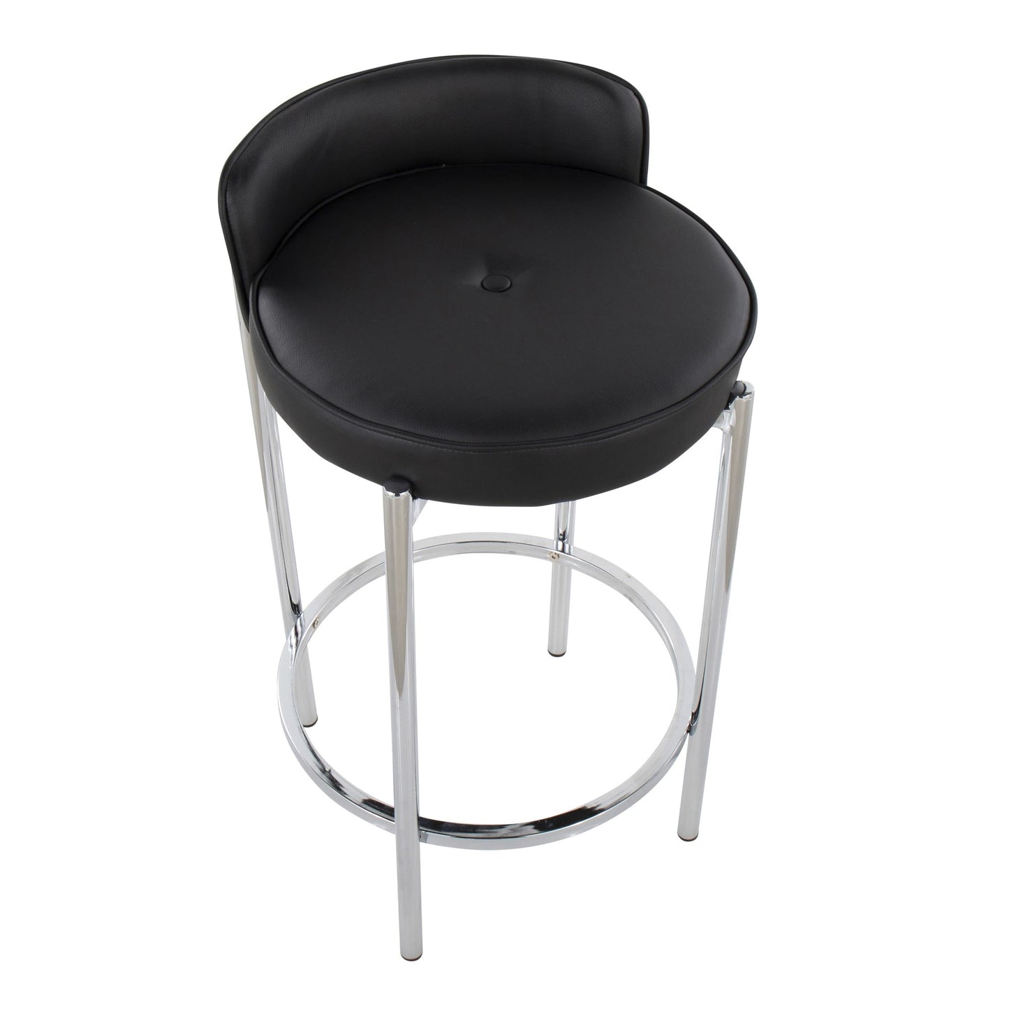 Chloe 26" Fixed-Height Counter Stool - Set of 2