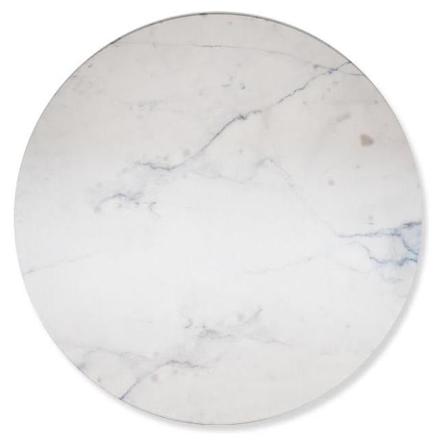 Coffee Stain Marble Pattern Powder Coated MDF Indoor Table Tops