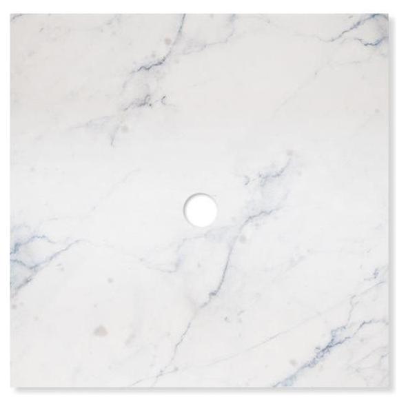 Coffee Stain Marble Pattern Powder Coated MDF Indoor Table Tops