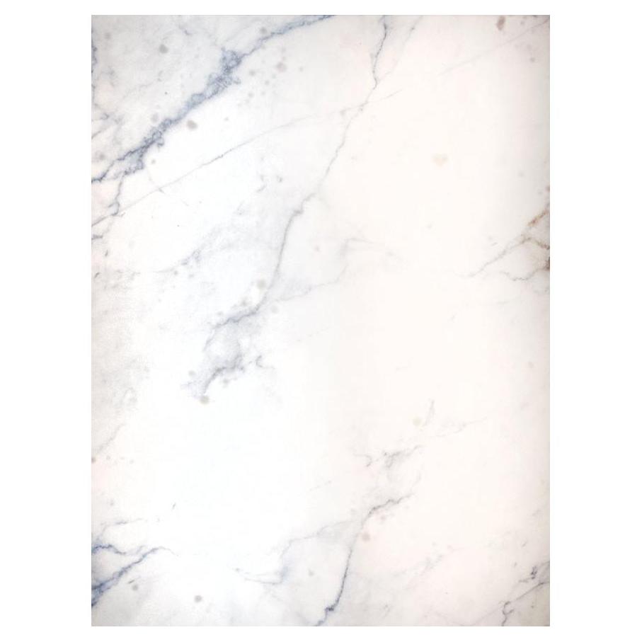 Coffee Stain Marble Pattern Powder Coated MDF Indoor Table Tops