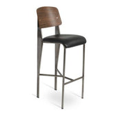 Coral Upholstered Counter or Bar Stool