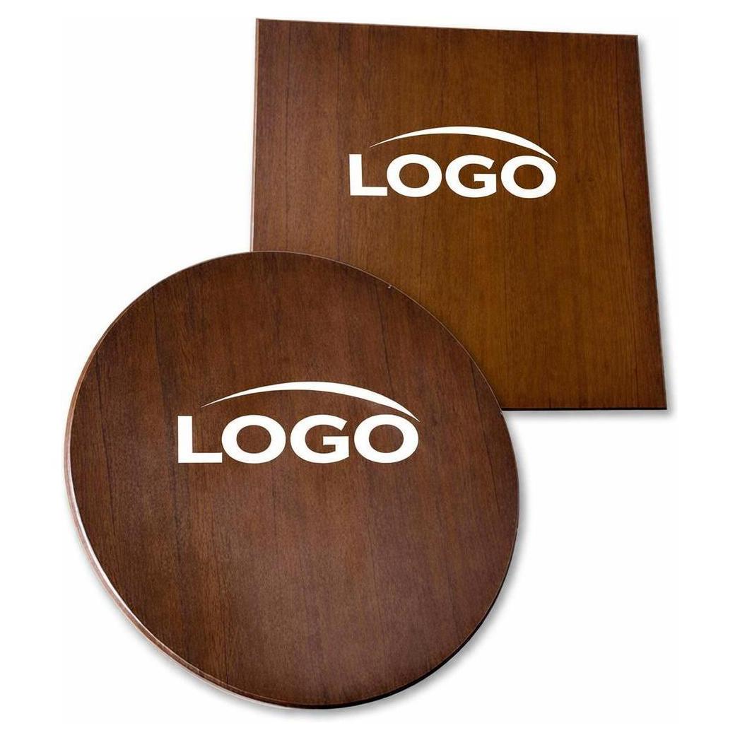 Custom Logo Powder Coated MDF Indoor Table Tops