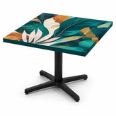 Custom Pattern or Design Powder Coated MDF Outdoor Table Tops