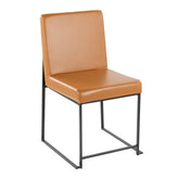 High Back Fuji Dining Chair - Set of 2
