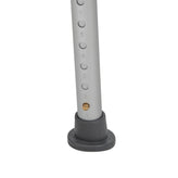 HERCULES Series Tool-Free and Quick Assembly, 300 Lb. Capacity, Adjustable Gray Bath & Shower Stool