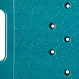 HERCULES Series Tool-Free and Quick Assembly, 300 Lb. Capacity, Adjustable Teal Bath & Shower Chair with Extra Large Back