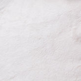 Duncan Oversized White Furry Refillable Bean Bag Chair for All Ages