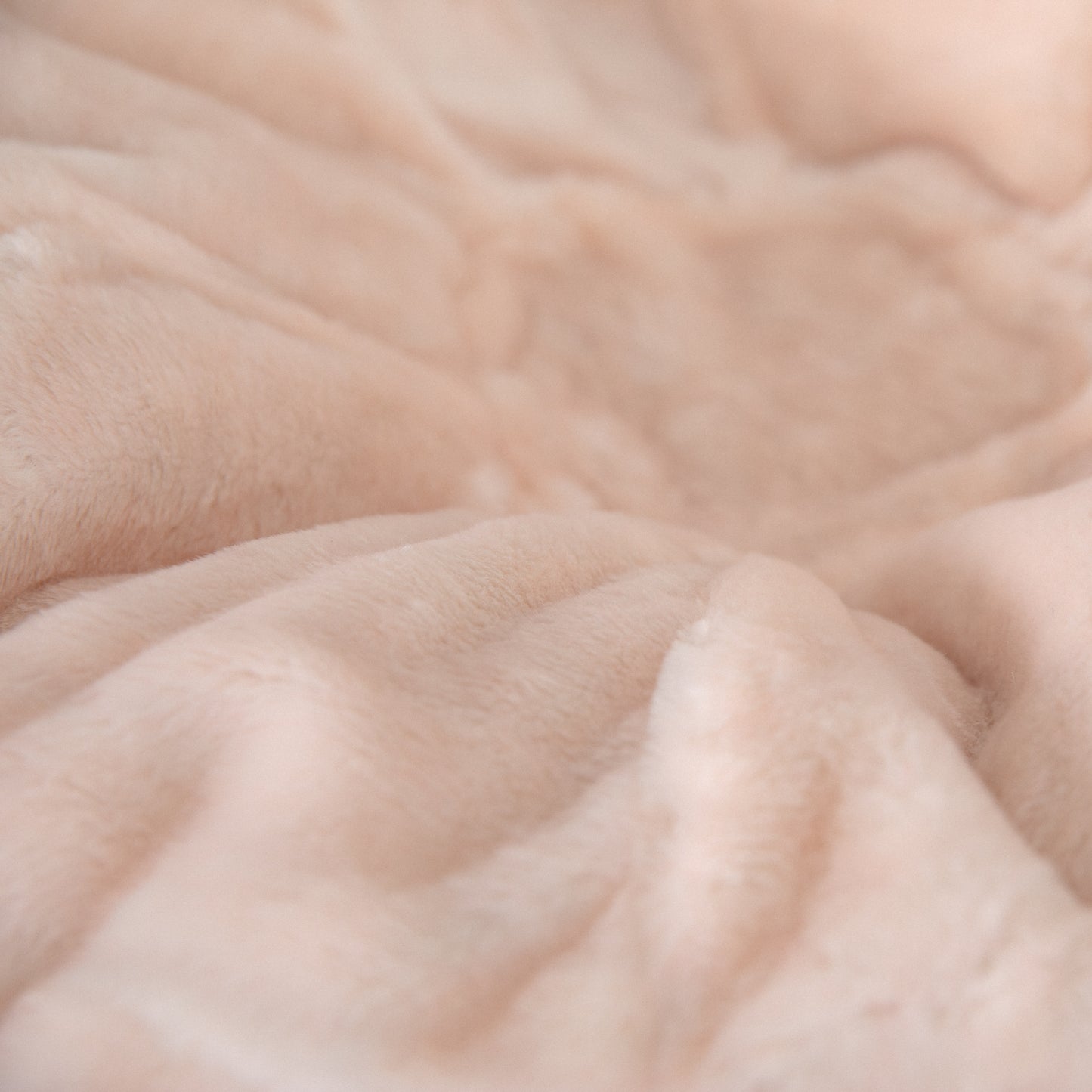 Dillon Small Blush Furry Refillable Bean Bag Chair for Kids and Teens