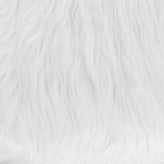 Cody Shaggy Faux Fur White Accent Chair - Shag Style Kids Chair for Ages 5-7 - Kids Playroom Chair