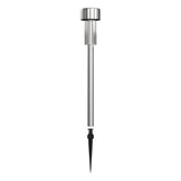 Hartford 12 Pack Stainless Steel LED Solar Lights, Weather Resistant Outdoor Solar Powered Lights for Pathway, Garden, & Yard