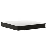Dream 10 Inch Hybrid Mattress, King Size High Density Foam and Pocket Spring Mattress in a Box, CertiPur-US Certified Foam, White/Black