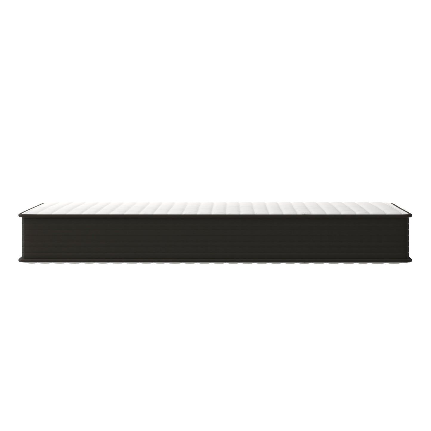 Dream 10 Inch Hybrid Mattress, King Size High Density Foam and Pocket Spring Mattress in a Box, CertiPur-US Certified Foam, White/Black
