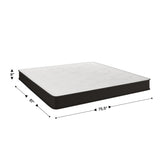 Dream 8 Inch Hybrid Mattress, King Size High Density Foam and Innerspring Mattress in a Box, CertiPur-US Certified Foam