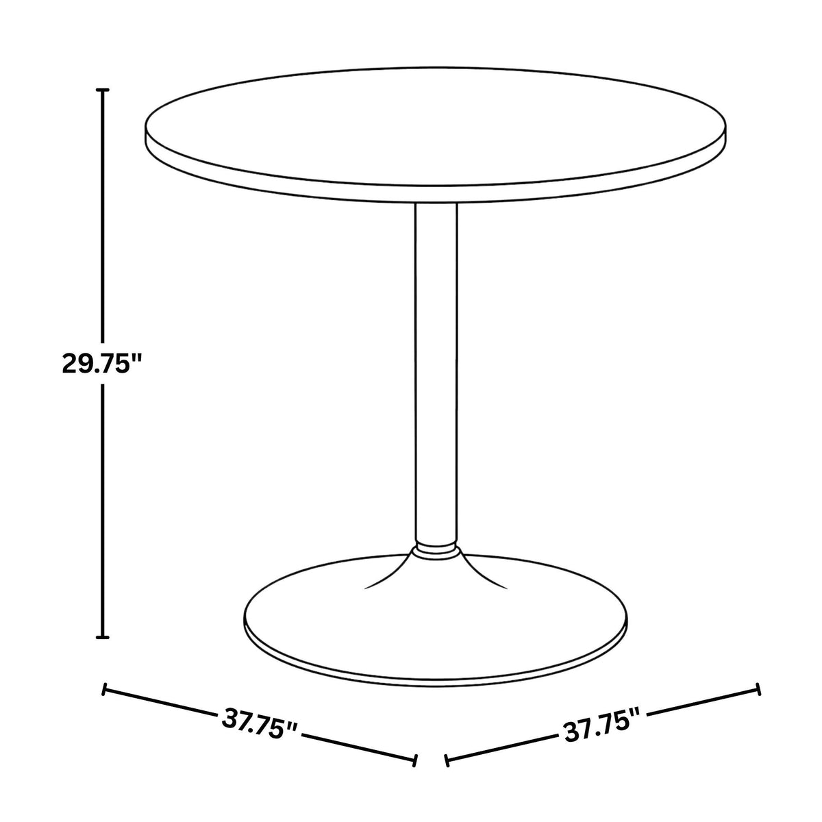 Dakota Round Dining Table