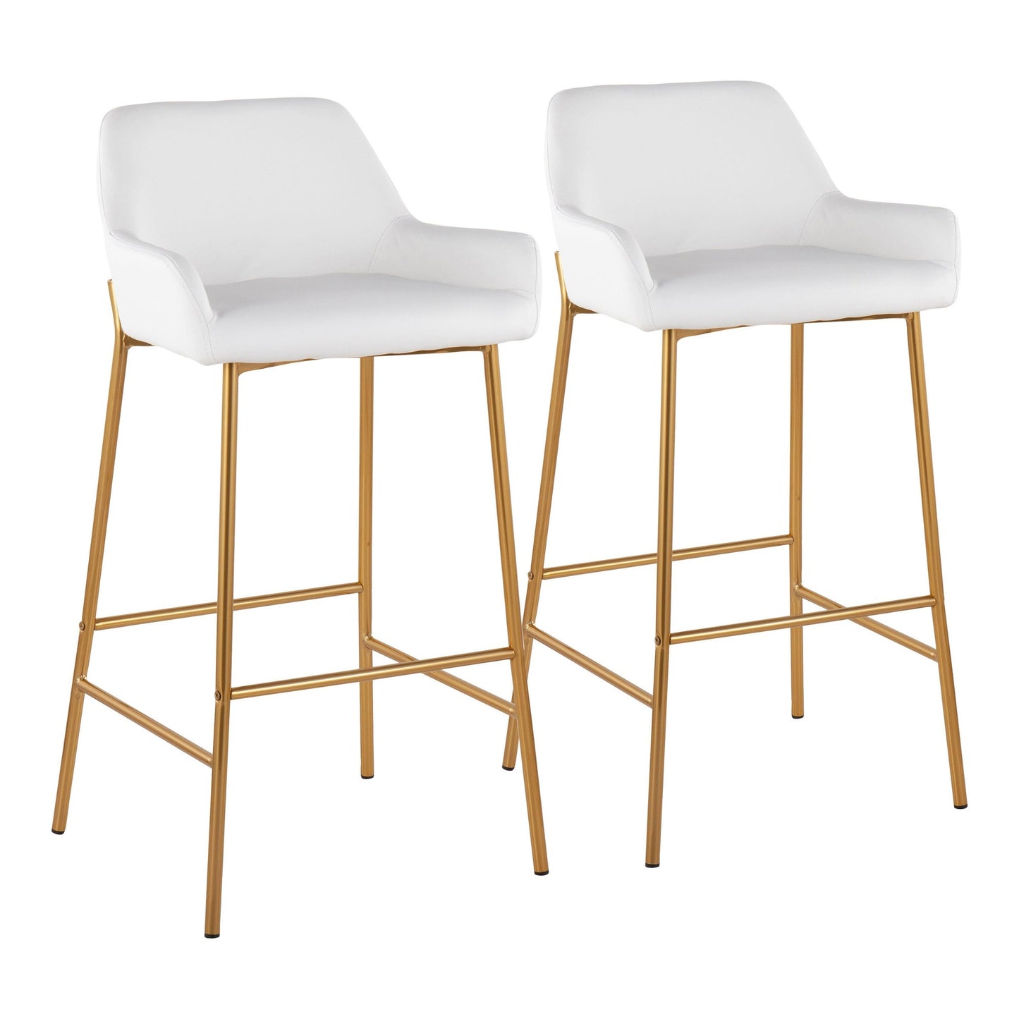 Daniella 30" Fixed-Height Barstool - Set of 2