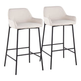Daniella 30" Fixed-Height Barstool - Set of 2