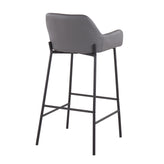 Daniella 30" Fixed-Height Barstool - Set of 2
