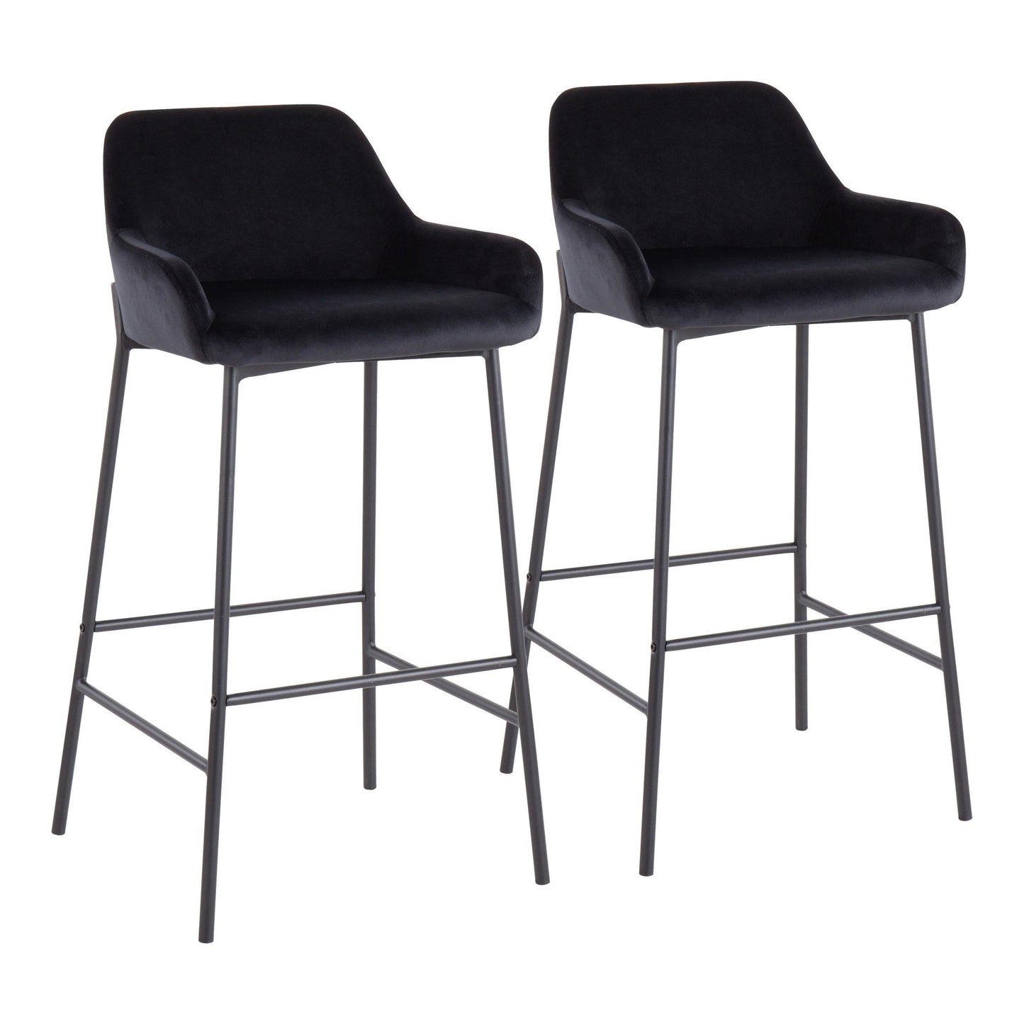 Daniella 30" Fixed-Height Barstool - Set of 2