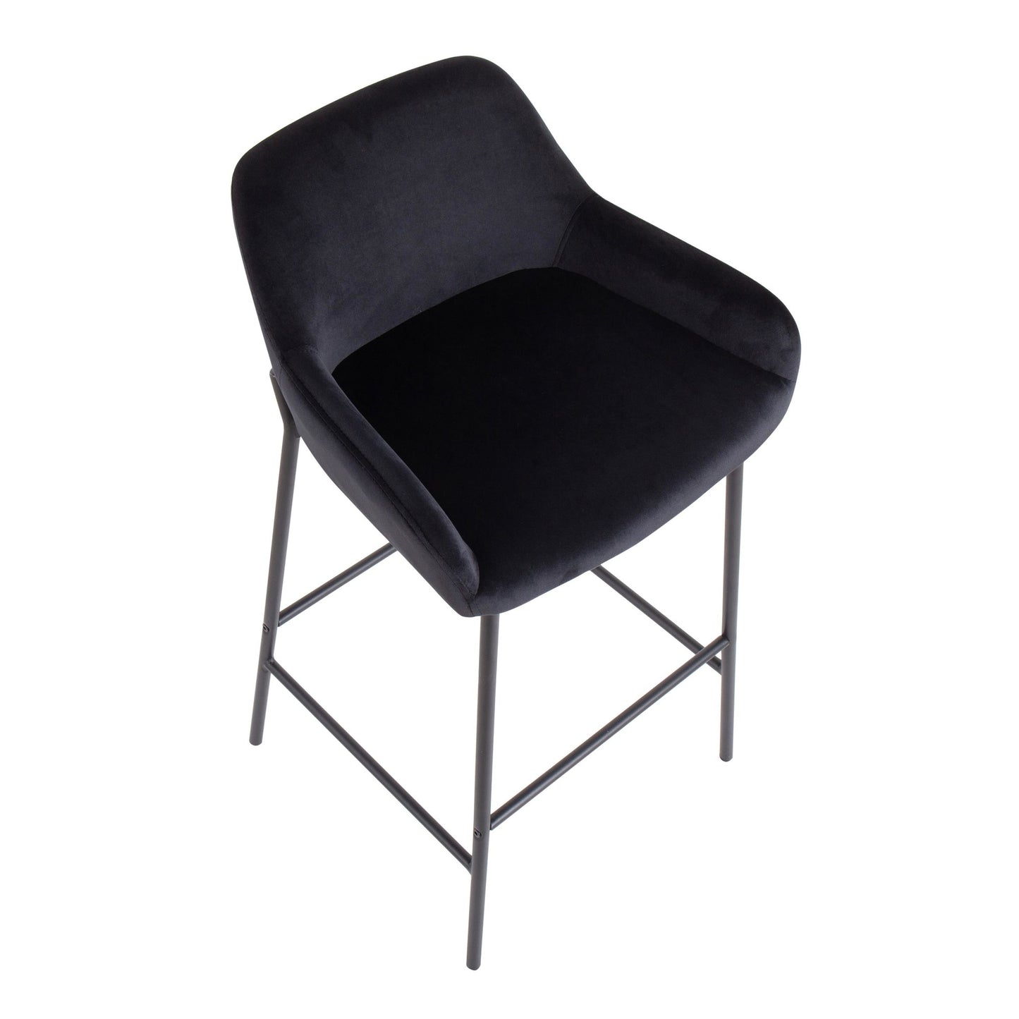 Daniella 30" Fixed-Height Barstool - Set of 2