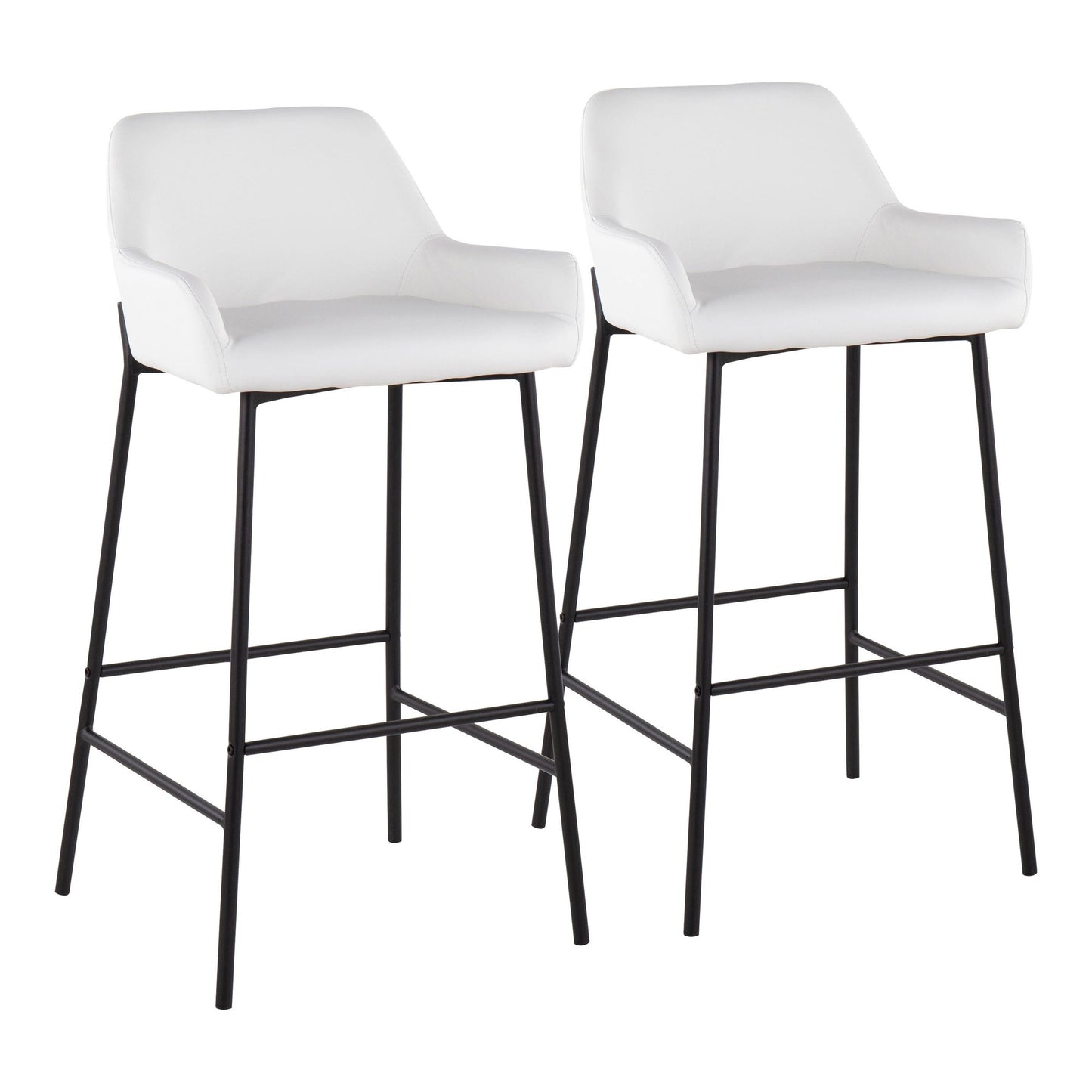 Daniella 30" Fixed-Height Barstool - Set of 2