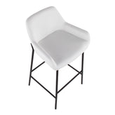 Daniella 30" Fixed-Height Barstool - Set of 2