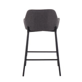 Daniella 24" Fixed-Height Counter Stool - Set of 2