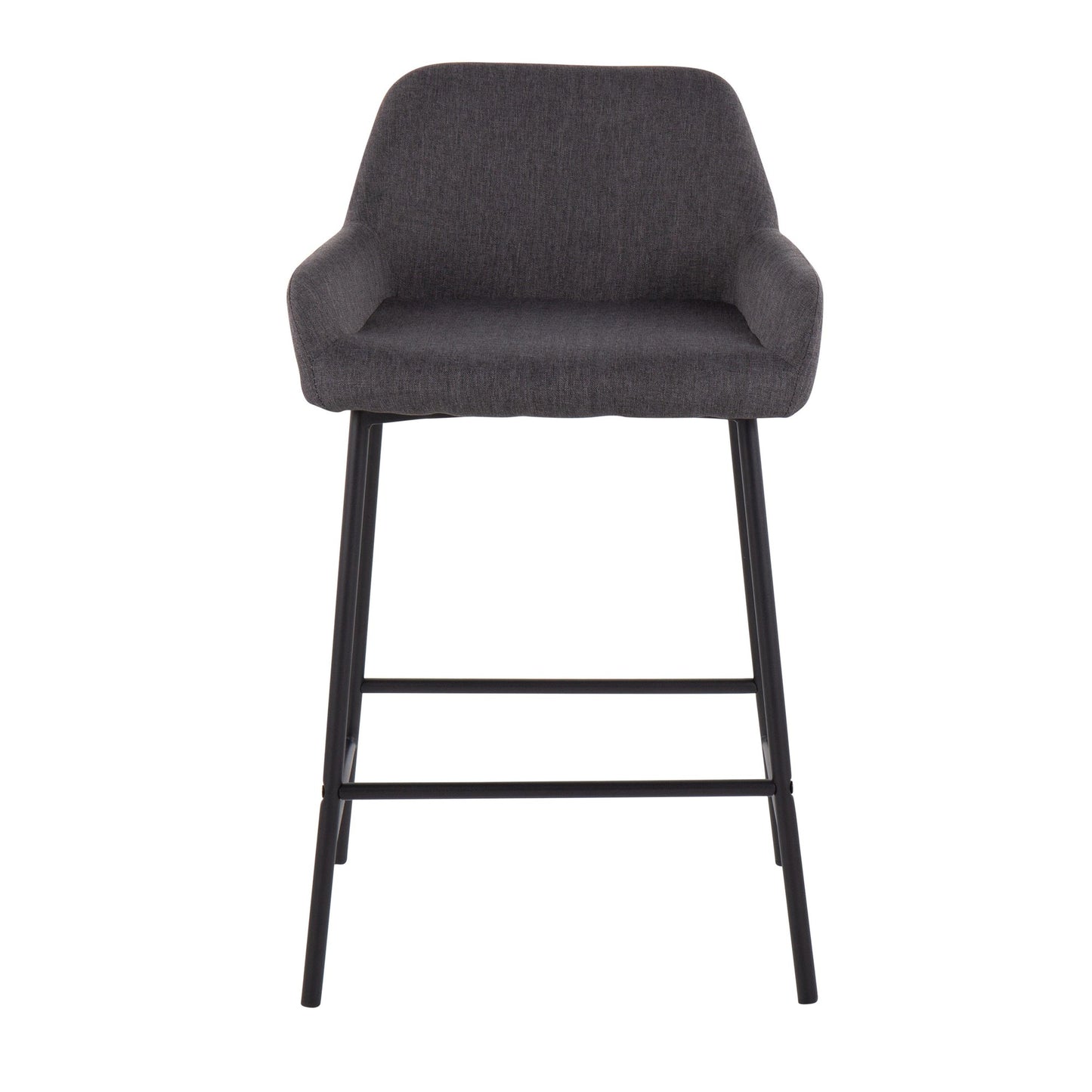 Daniella 24" Fixed-Height Counter Stool - Set of 2