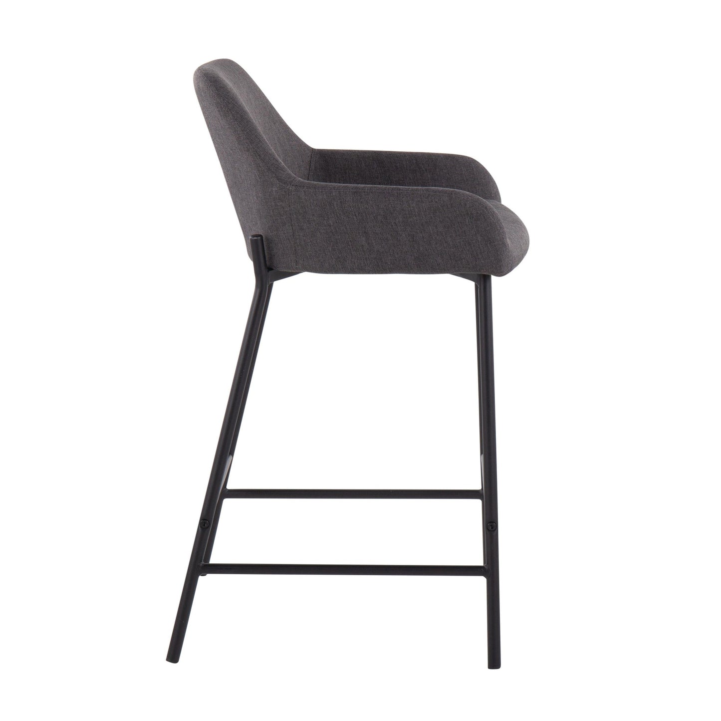 Daniella 24" Fixed-Height Counter Stool - Set of 2