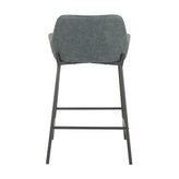 Daniella 24" Fixed-Height Counter Stool - Set of 2