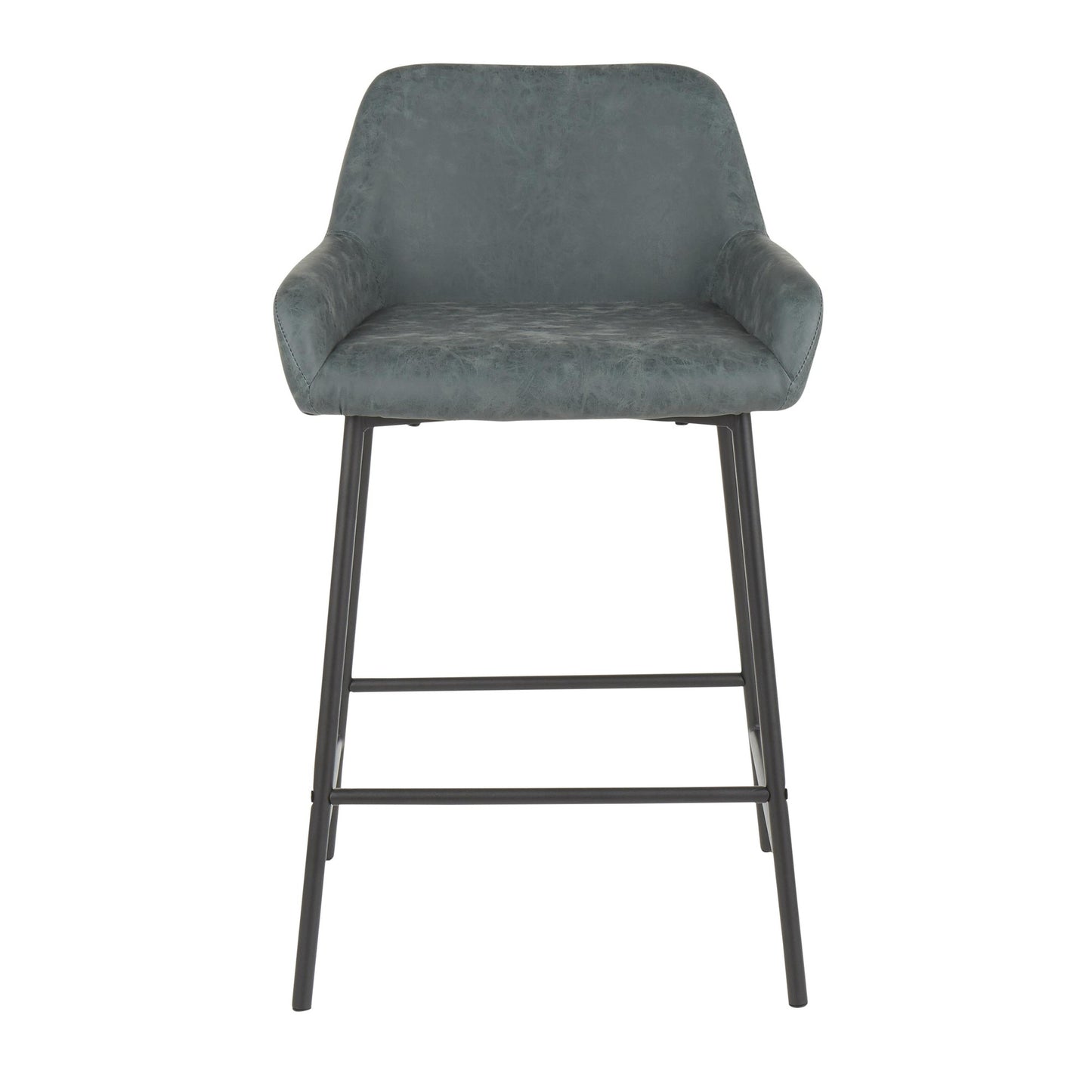 Daniella 24" Fixed-Height Counter Stool - Set of 2