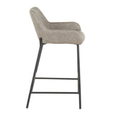 Daniella 24" Fixed-Height Counter Stool - Set of 2