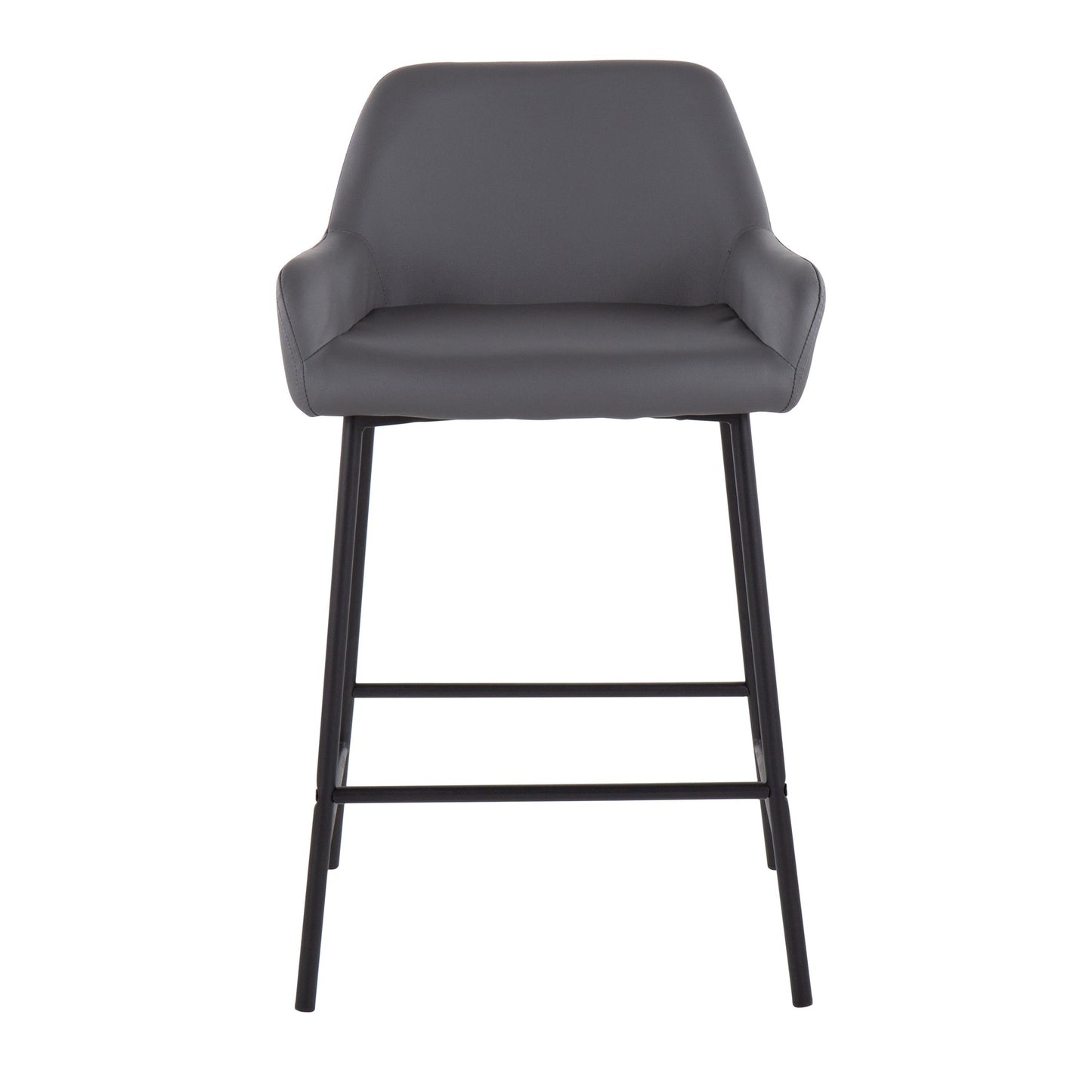 Daniella 24" Fixed-Height Counter Stool - Set of 2