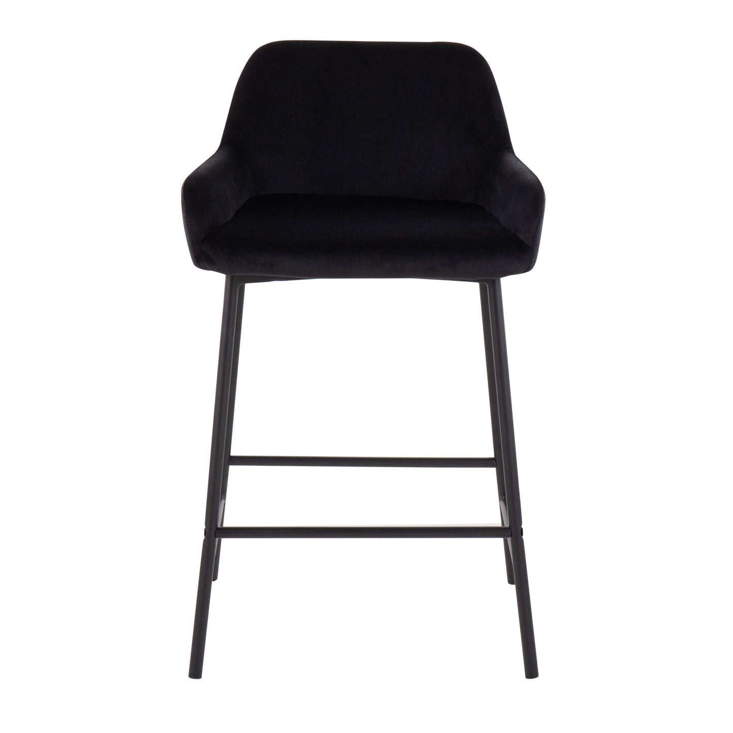 Daniella 24" Fixed-Height Counter Stool - Set of 2
