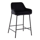 Daniella 24" Fixed-Height Counter Stool - Set of 2