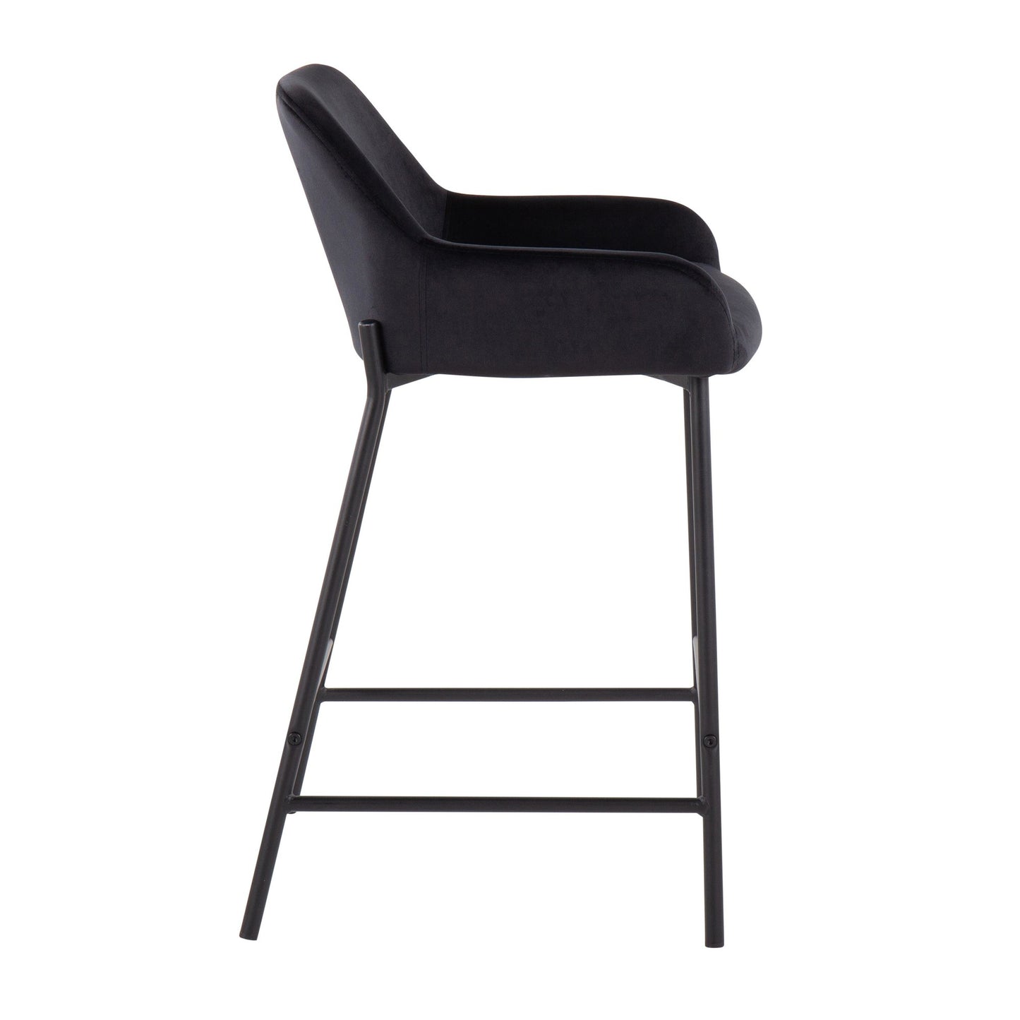 Daniella 24" Fixed-Height Counter Stool - Set of 2