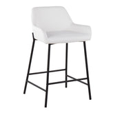 Daniella 24" Fixed-Height Counter Stool - Set of 2