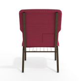 Advantage Burgundy Pattern Discount Church Chair - 21 in. Wide