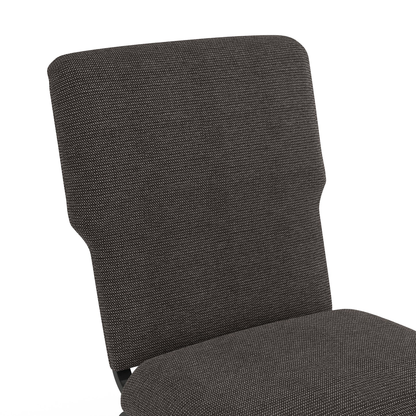Advantage Black Marble Discount Church Chair - 21 in. Wide