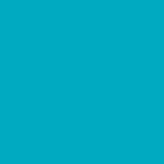 Foster Commercial Grade 31.5" Square Crystal Teal-Blue Metal Indoor-Outdoor Table Set with 4 Stack Chairs