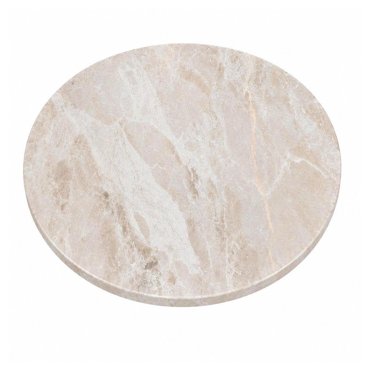 Emperador Light Pattern Powder Coated MDF Indoor Table Tops