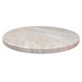 Emperador Light Pattern Powder Coated MDF Outdoor Table Tops