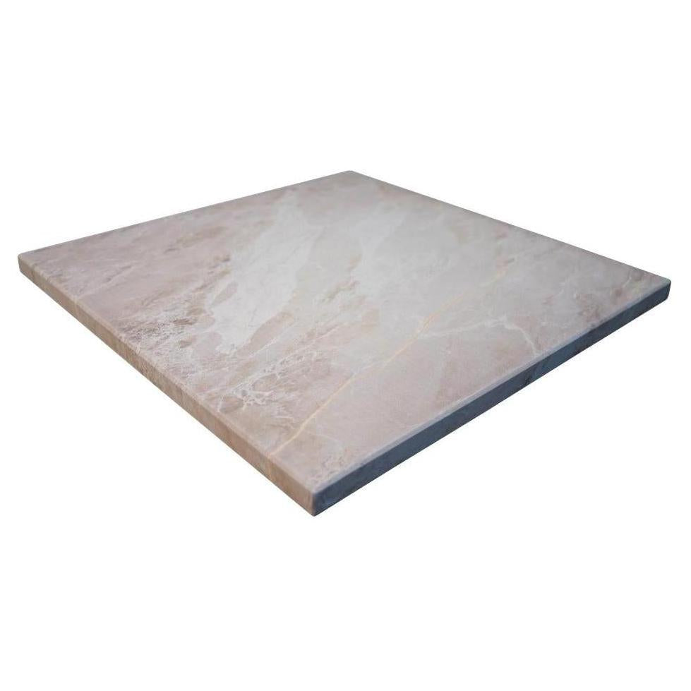 Emperador Light Pattern Powder Coated MDF Indoor Table Tops
