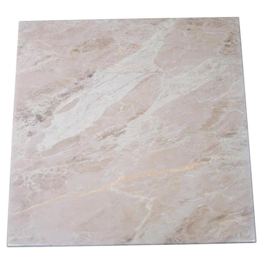 Emperador Light Pattern Powder Coated MDF Indoor Table Tops
