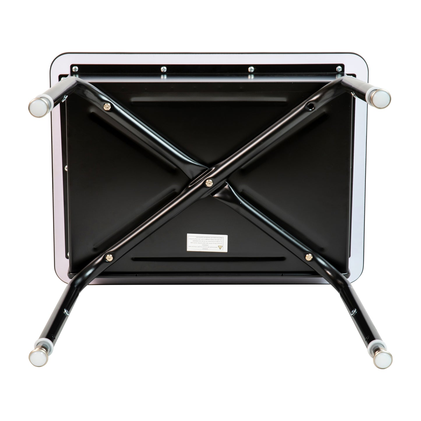 Billie Student Desk with Open Front Metal Book Box - Gray