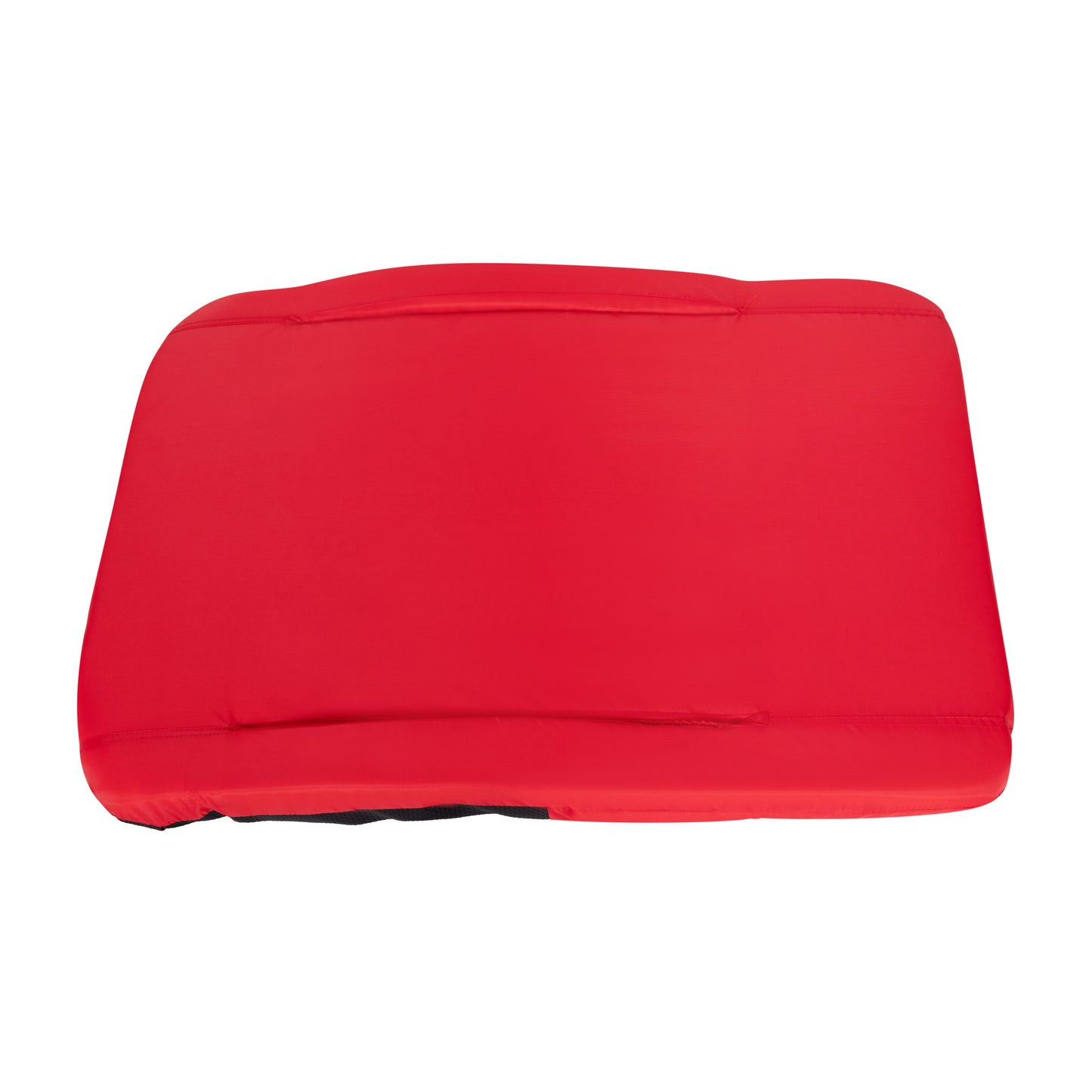 Malta Extra Wide Red Lightweight Reclining Stadium Chair with Armrests, Padded Back & Seat with Dual Storage Pockets and Backpack Straps